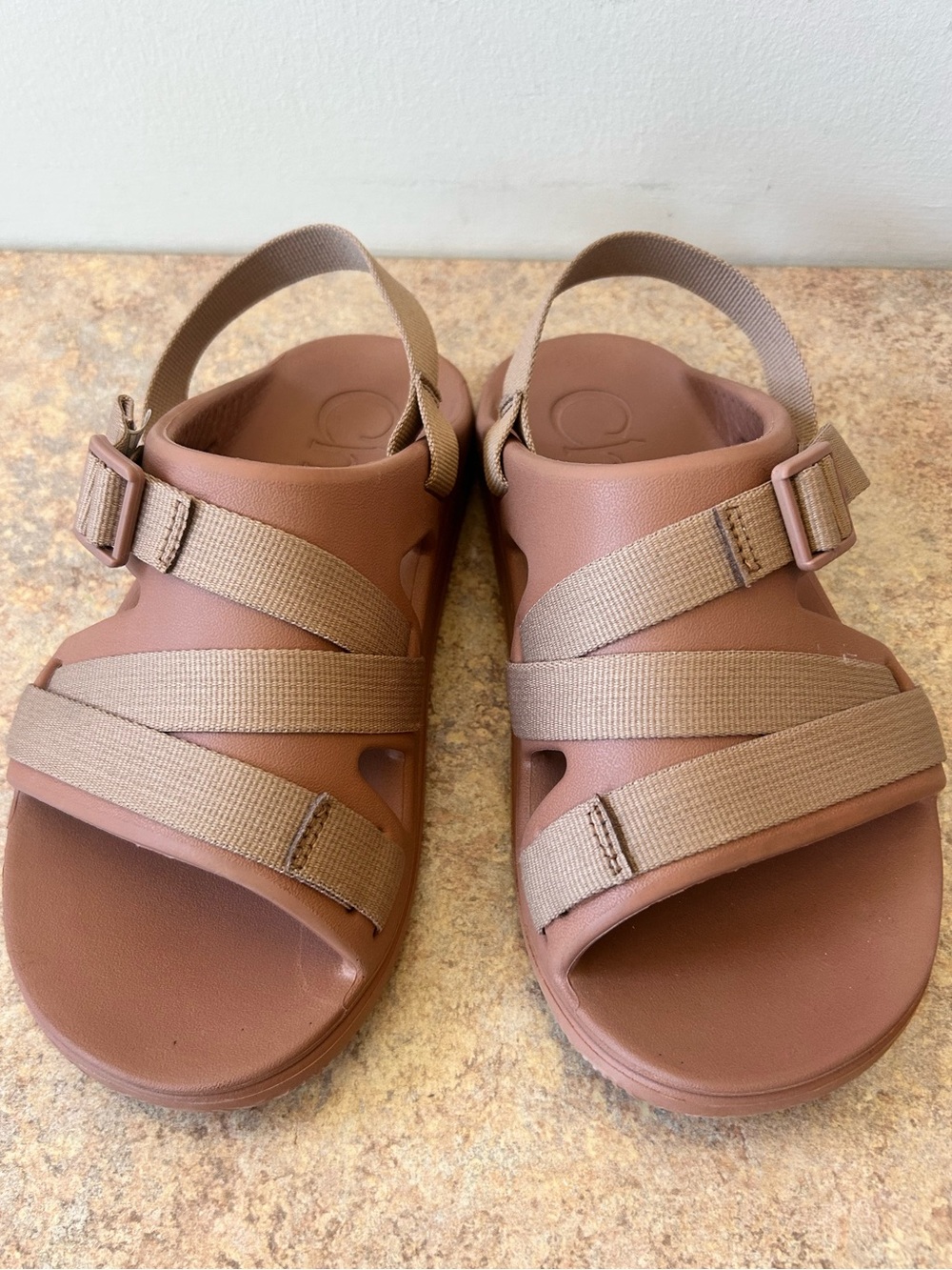 Chaco Chillos Mauve/Clay Sport Sandals like new condition size 8 - Picture 2 of 7